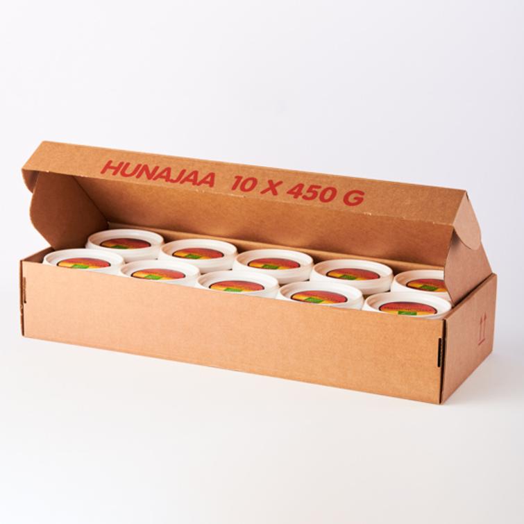 Luomuhunaja 10x450 g